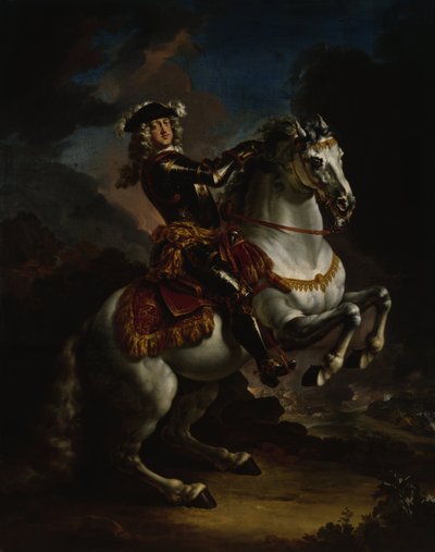 Elector Johann Wilhelm von Pfalz-Neuburg on Horseback by Jan Frans Douven